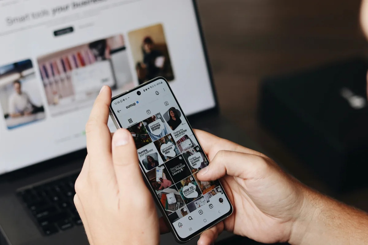 Influencer marketing India — creator filming a product review