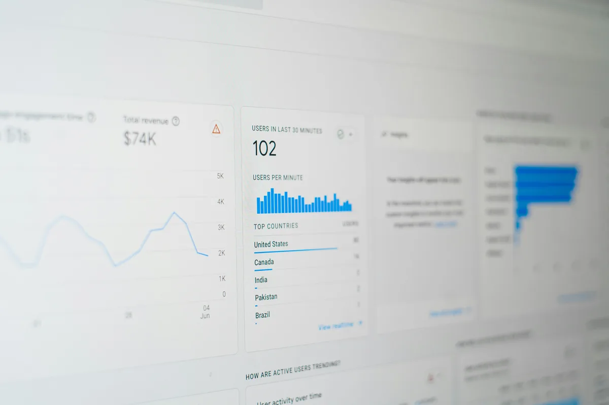 Paid search advertising strategy — Google Ads dashboard on laptop
